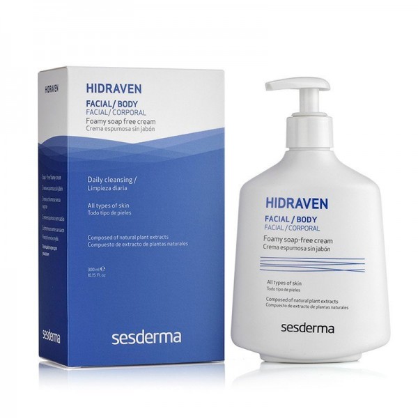 Hidraven Crema Espuma Sin Jabon, 300 ml. - Sesderma