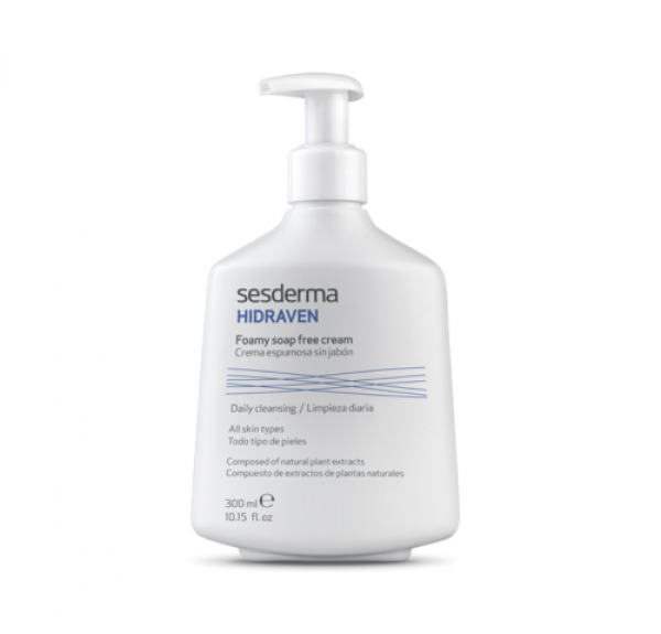 Hidraven Crema Espumsa Sin Jabón, 300 ml. - Sesderma