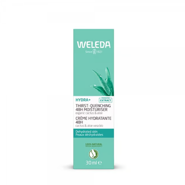 Hidra+ Crema Hidratante 48h, 30 ml. - Weleda
