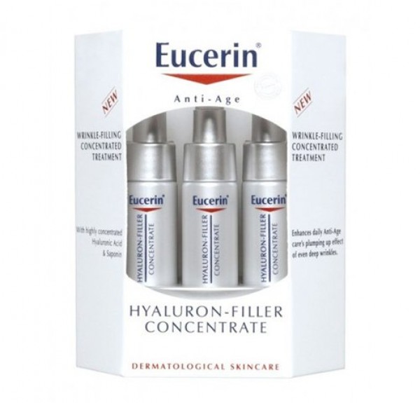 Hyaluron Filler Concentrado, 6 ampollas - Eucerin