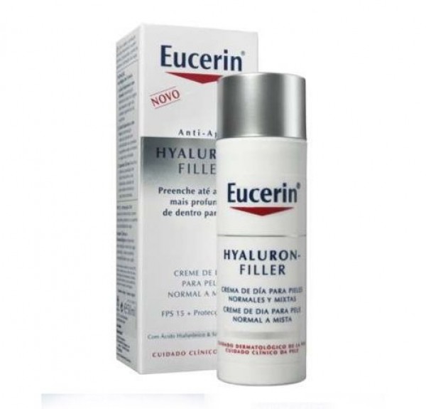 Hyaluron-Filler Crema de Día Piel Normal y Mixta, 50 ml. - Eucerin