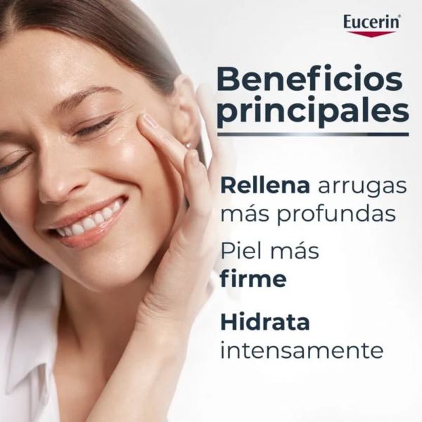 Hyaluron-Filler Crema de Día FPS15 Piel Seca, 50 ml. - Eucerin