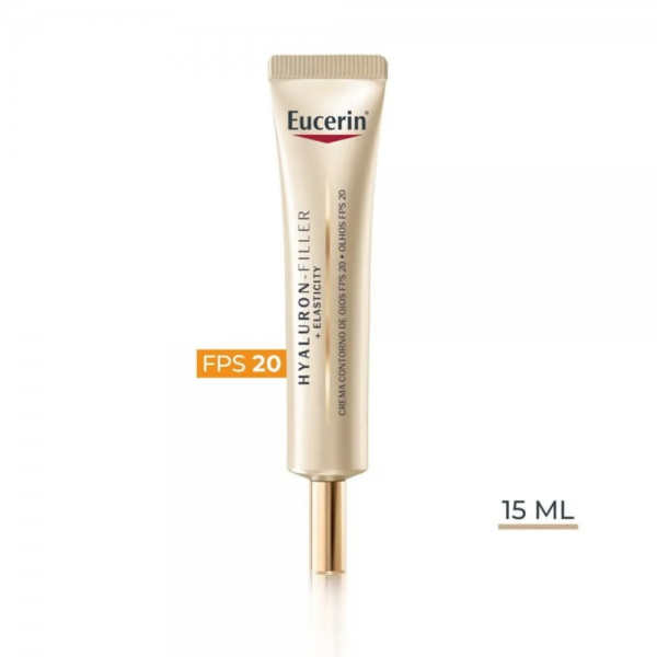 Hyaluron-Filler + Elasticity Contorno de Ojos FPS20, 15 ml.- Eucerin