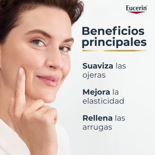 Hyaluron-Filler + Elasticity Contorno de Ojos FPS20, 15 ml.- Eucerin
