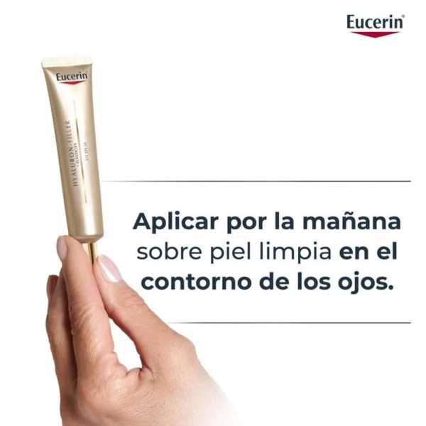 Hyaluron-Filler + Elasticity Contorno de Ojos FPS20, 15 ml.- Eucerin
