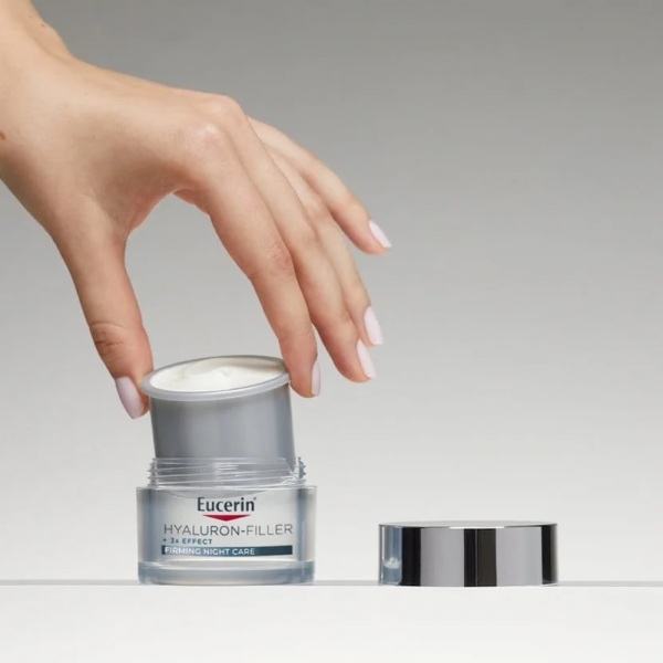 Hyaluron-Filler Recarga Crema de Noche Reafirmante, 50 ml. - Eucerin