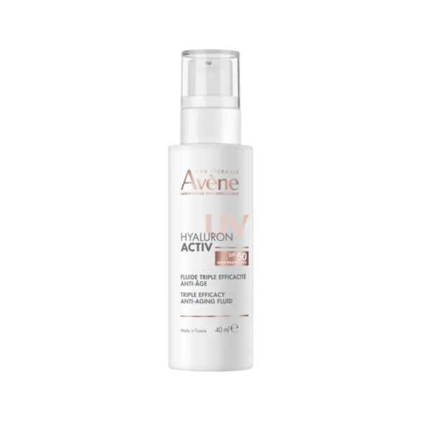 Hyaluron Activ SPF50 Fluido Antiedad Triple Eficacia, 40 ml. - Avene