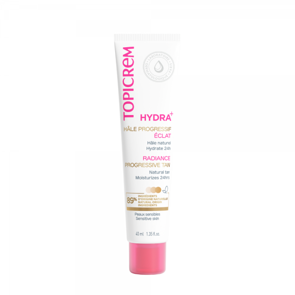 HYDRA+ Bronceador Progresivo Facial, 40 ml. - Topicrem 