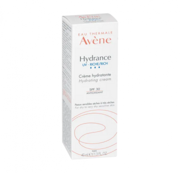 Hydrance UV-Rica Crema Hidratante SPF 30, 40 ml. - Avene