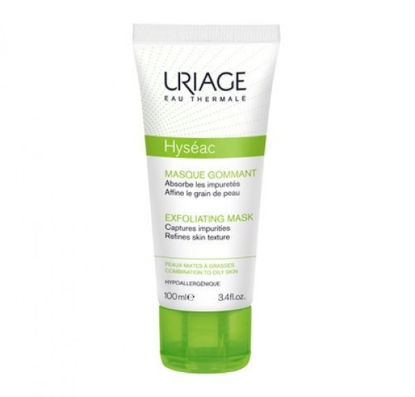 Hyséac Mascarilla Exfoliante, 100 ml. - Uriage