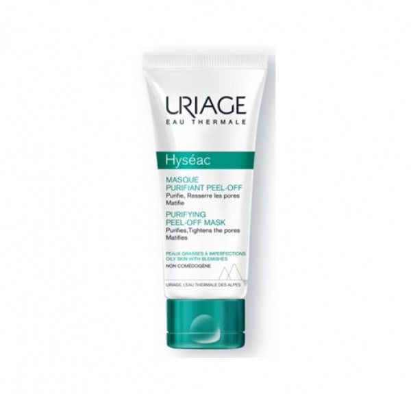 Hyseac Mascarilla Purificante Peel-Off, 50 ml. - Uriage