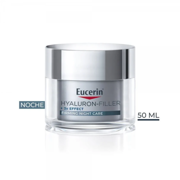 Hyaluron-Filler Crema de Noche Reafirmante, 50 ml. - Eucerin