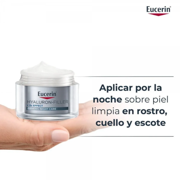 Hyaluron-Filler Crema de Noche Reafirmante, 50 ml. - Eucerin
