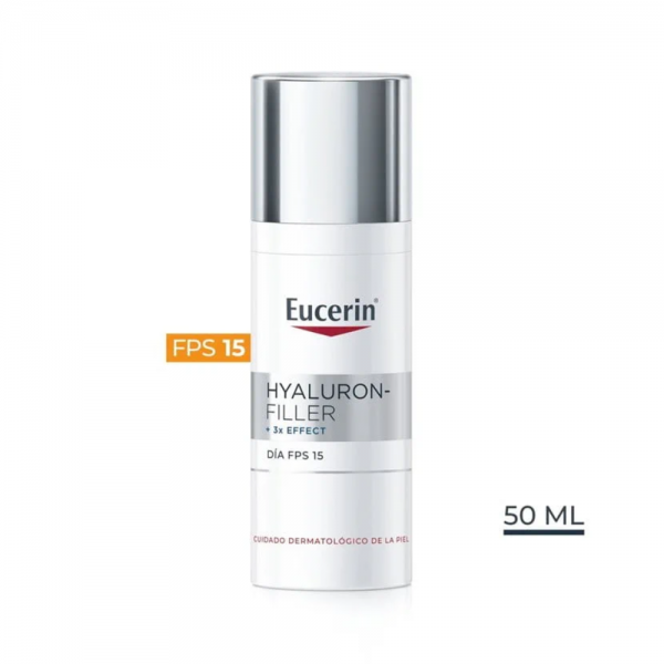 Hyaluron-Filler Crema de Día FPS15 Piel Normal y Mixta, 50 ml. - Eucerin