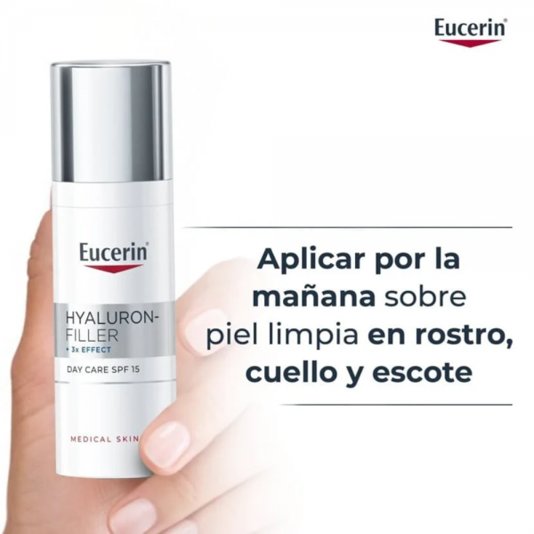 Hyaluron-Filler Crema de Día FPS15 Piel Normal y Mixta, 50 ml. - Eucerin