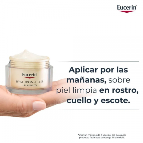 Hyaluron-Filler + Elasticity Crema de Día FPS30, 50 ml. - Eucerin