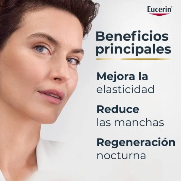 Hyaluron-Filler + Elasticity Crema de Noche, 50 ml. - Eucerin