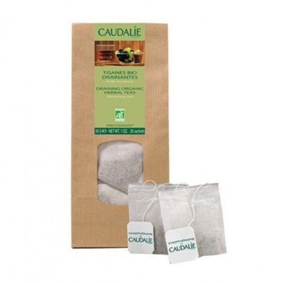 Infusiones Tisanas Drenantes Biológicas, 30 gr. - Caudalie