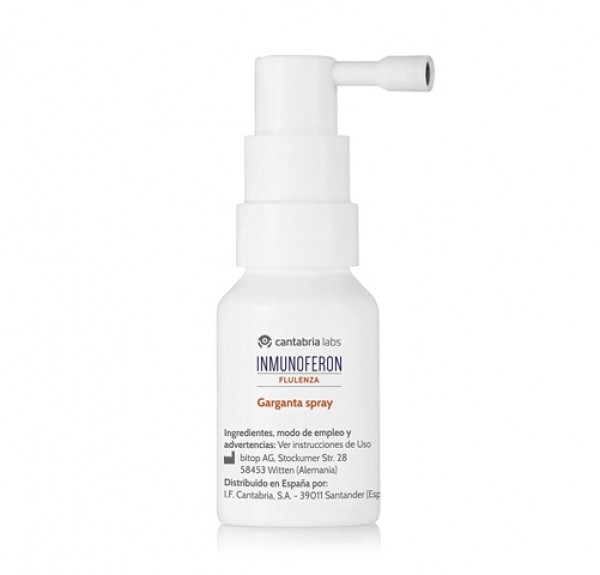 Inmunoferon Flulenza Garganta Spray, 20 ml. - Cantabria Labs 