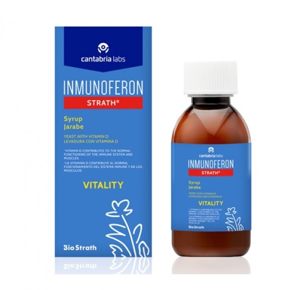Inmunoferon Strath Jarabe VITALITY, 250 ml. - Cantabria Labs