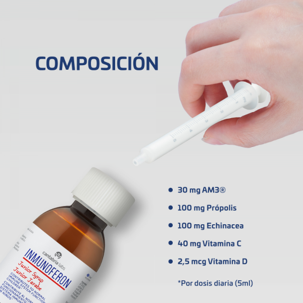 Inmunoferon Junior Jarabe, 150 ml. - Cantabria Labs
