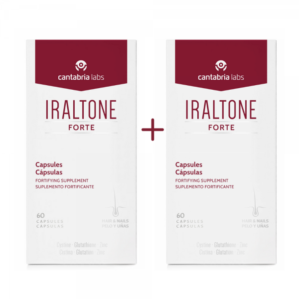 Duplo Iraltone Forte Cápsulas 40% dto en la 2ª ud, 60 + 60 ud.- Cantabria Labs