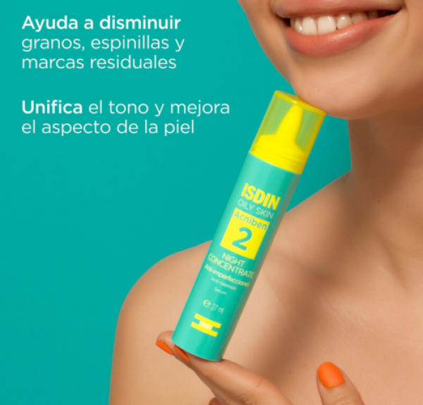 Acniben Night Concentrate Anti-Imperfecciones, 27 ml. - Isdin