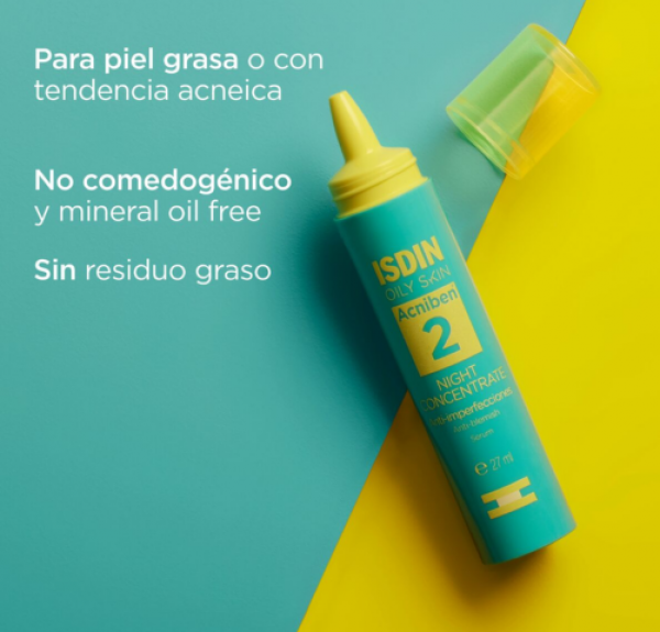 Acniben Night Concentrate Anti-Imperfecciones, 27 ml. - Isdin