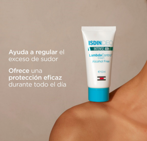 Isdin Deo LambdaControl Crema 48h Sin Alcohol, 50 ml. - Isdin