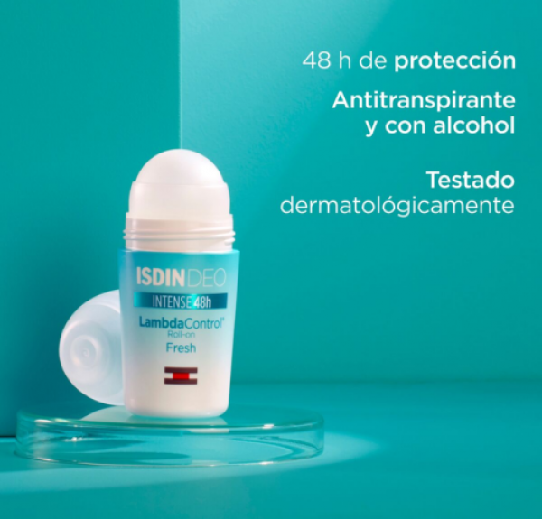 Isdin Deo LambdaControl Roll-on 48h Fresh, 50 ml. - Isdin