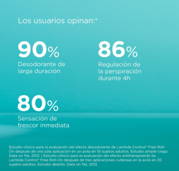 LambdaControl Roll On 48h Sin Alcohol. 50 ml. - Isdin