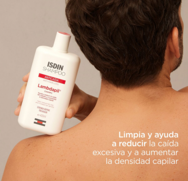 Lambdapil Champú Anticaída, 400 ml. - Isdin