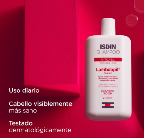 Lambdapil Champú Anticaída, 400 ml. - Isdin