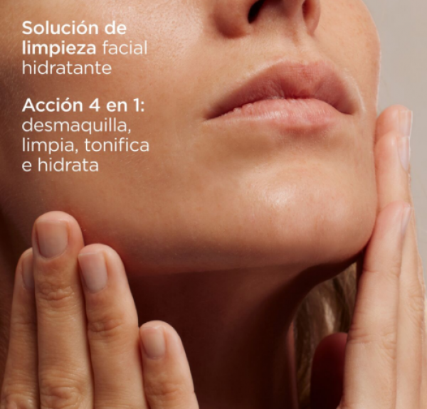 Micellar Solution Limpieza Facial Hidratante, 400 ml. - Isdin