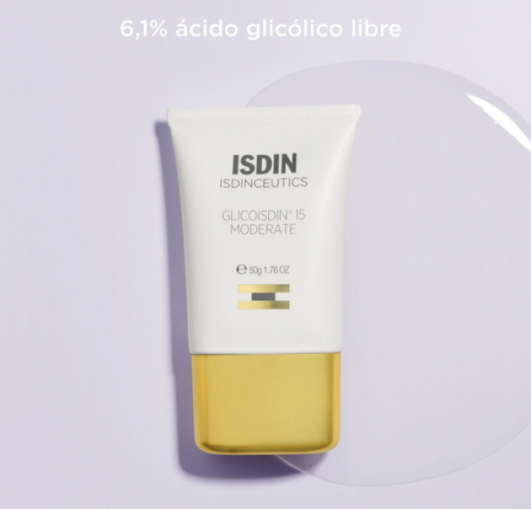 Isdinceutics Glicoisdin 15 Moderate, 50 g. - Isdin