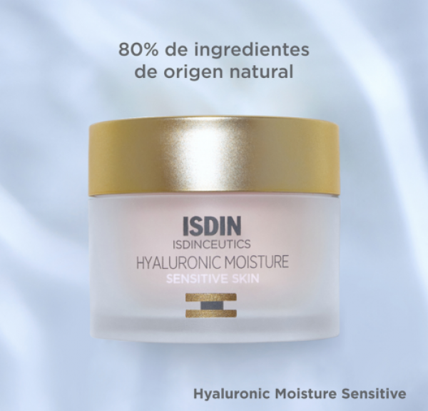 Isdinceutics Hidratación Hyalurónica Piel Sensible, 50 ml. - Isdin 