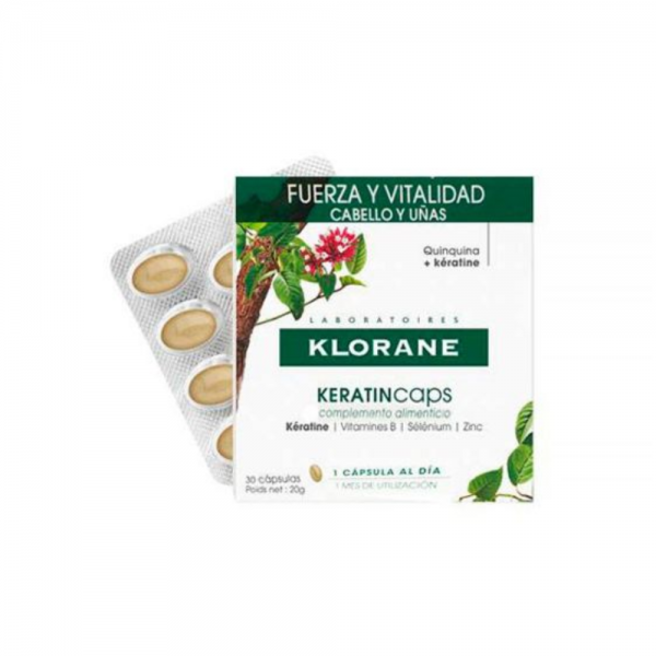 Keratincaps, 30 Caps. - Klorane 