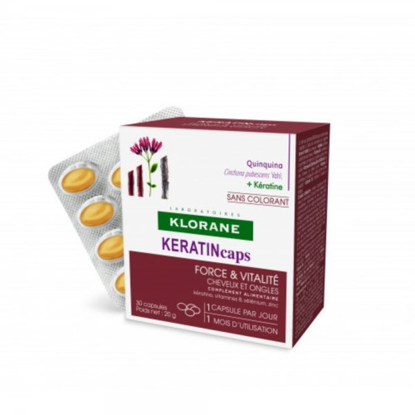 Keratincaps, 30 Caps. - Klorane 