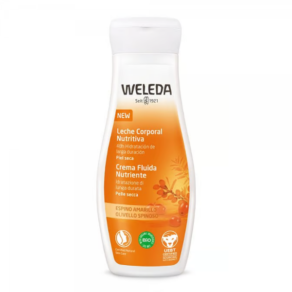 Leche Corporal Nutritivo de Espino Amarillo, 200 ml. - Weleda