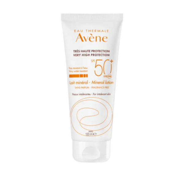 Leche Mineral Solar SPF50+, 100 ml. - Avene