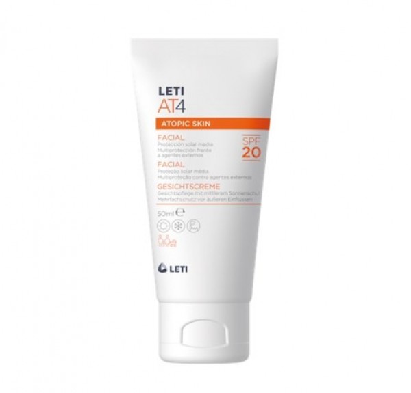 Leti AT4 Facial SPF 20, 50 ml. - LETIPharma
