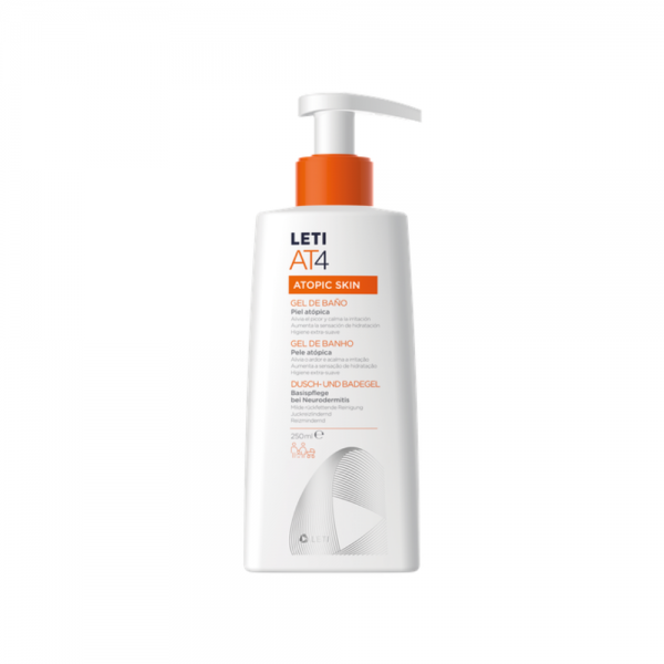 LETI AT4 Gel de Baño, 250 ml. - LETIPharama
