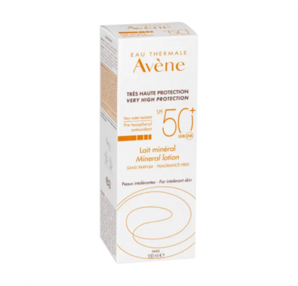 Leche Mineral Solar SPF50+, 100 ml. - Avene