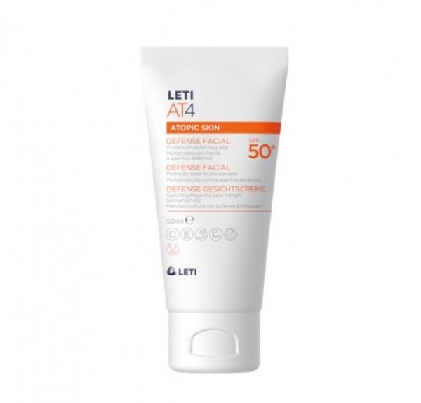 LETI AT4 Defense Facial SPF 50+, 50 ml. - LETIPharma