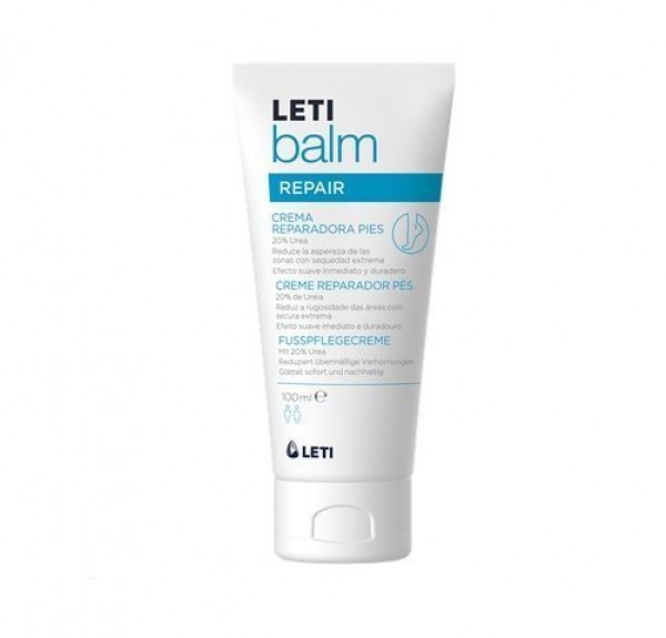 LETIbalm Crema Reparadora Pies, 100 ml. - LETIPharma