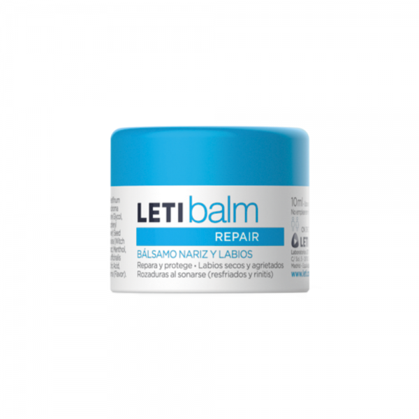 LETIbalm Bálsamo Reparador Nariz y Labios Tarro, 10 ml. - LETIPharma