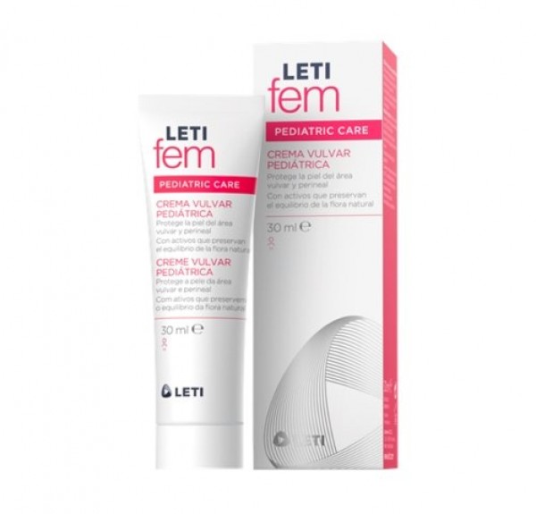 LETI fem Crema Vulvar Pediátrica, 30 ml. - LETIPharma