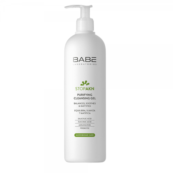 Stop Akn Limpiador Purificante, 400 ml. - BABE
