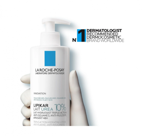 Lipikar Loción Urea 10%, 400 ml. - La Roche Posay 