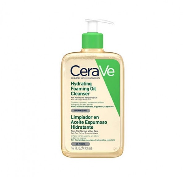 Aceite Limpiador Espumoso Hidratante 473 ml. - CeraVe 